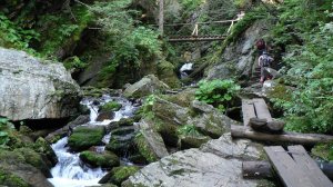 Bílá Opava - vodopád